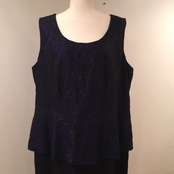 Alfani Dresses & Skirts - EUC Peplum dress by Alfani sz 20W